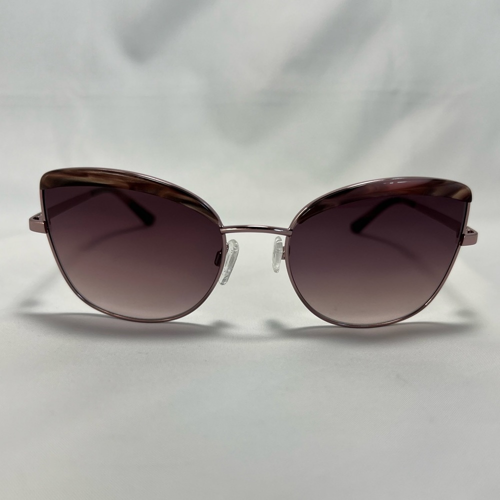 BOGO Isaac Mizrahi Purple Marble Browline Sunglasses